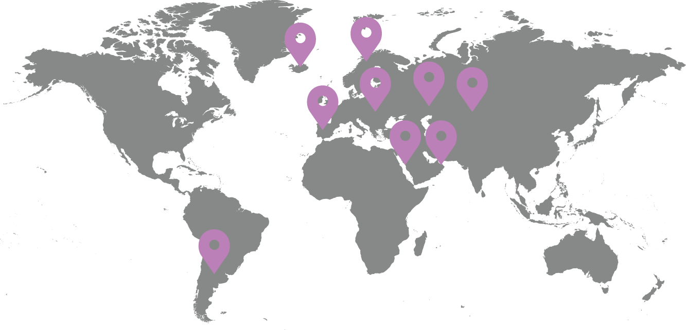 Mapa realizacji firmy Silexim